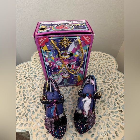 Irregular Choice HIPPOKAMPOS uk39/us 8-8.5 NEW never worn - Picture 2 of 5